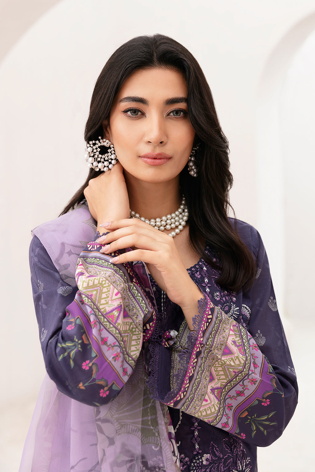 Ramsha | Mashaal Luxury Lawn | L-1105 - Official Ramsha stockist in UK - Sakeena London