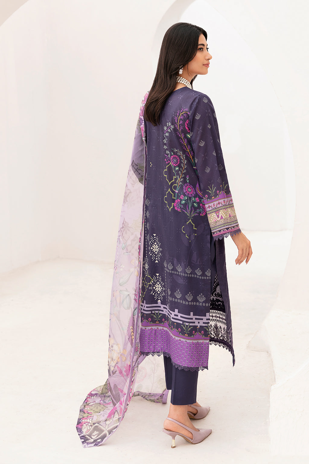 Ramsha | Mashaal Luxury Lawn | L-1105 - Official Ramsha stockist in UK - Sakeena London