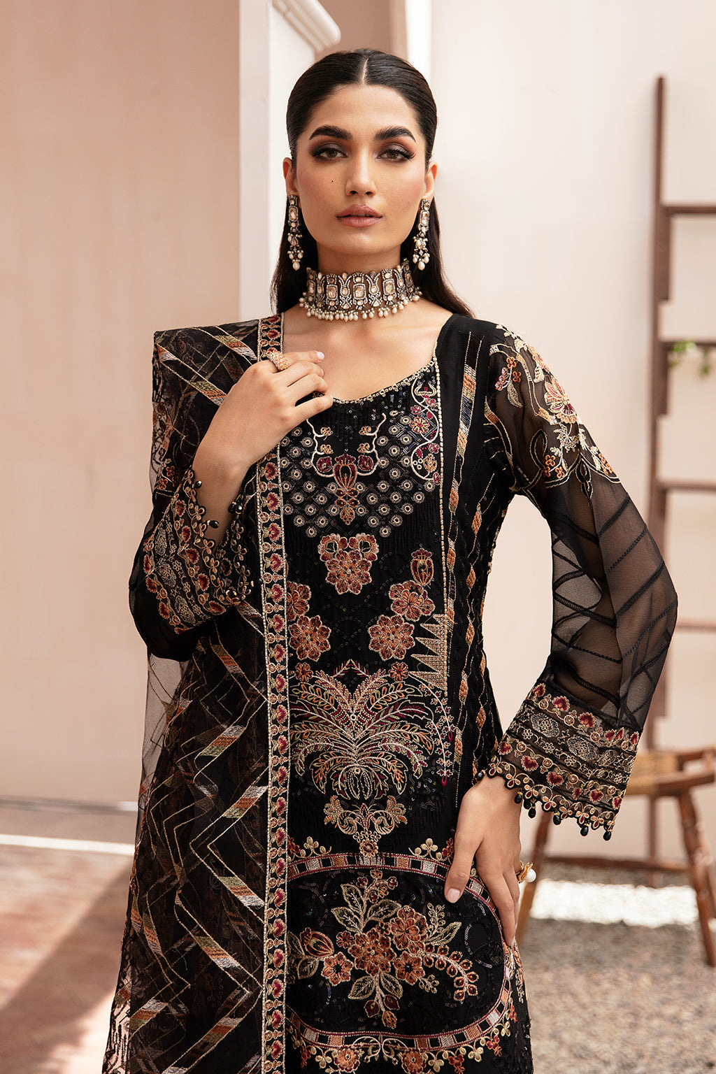 Ramsha | Weightless Chiffon 24 | K-205 - Official Ramsha stockist in UK - Sakeena London