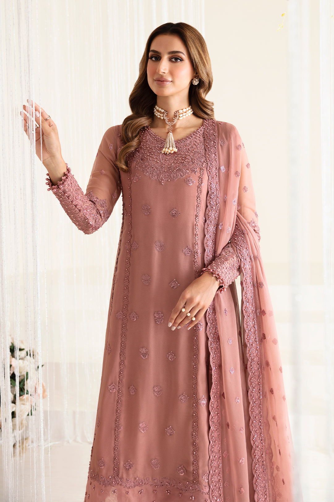 Alizeh | Reena Wedding Edits | AF-HM-4016-CRIMSON - Official Alizeh stockist in UK - Sakeena London