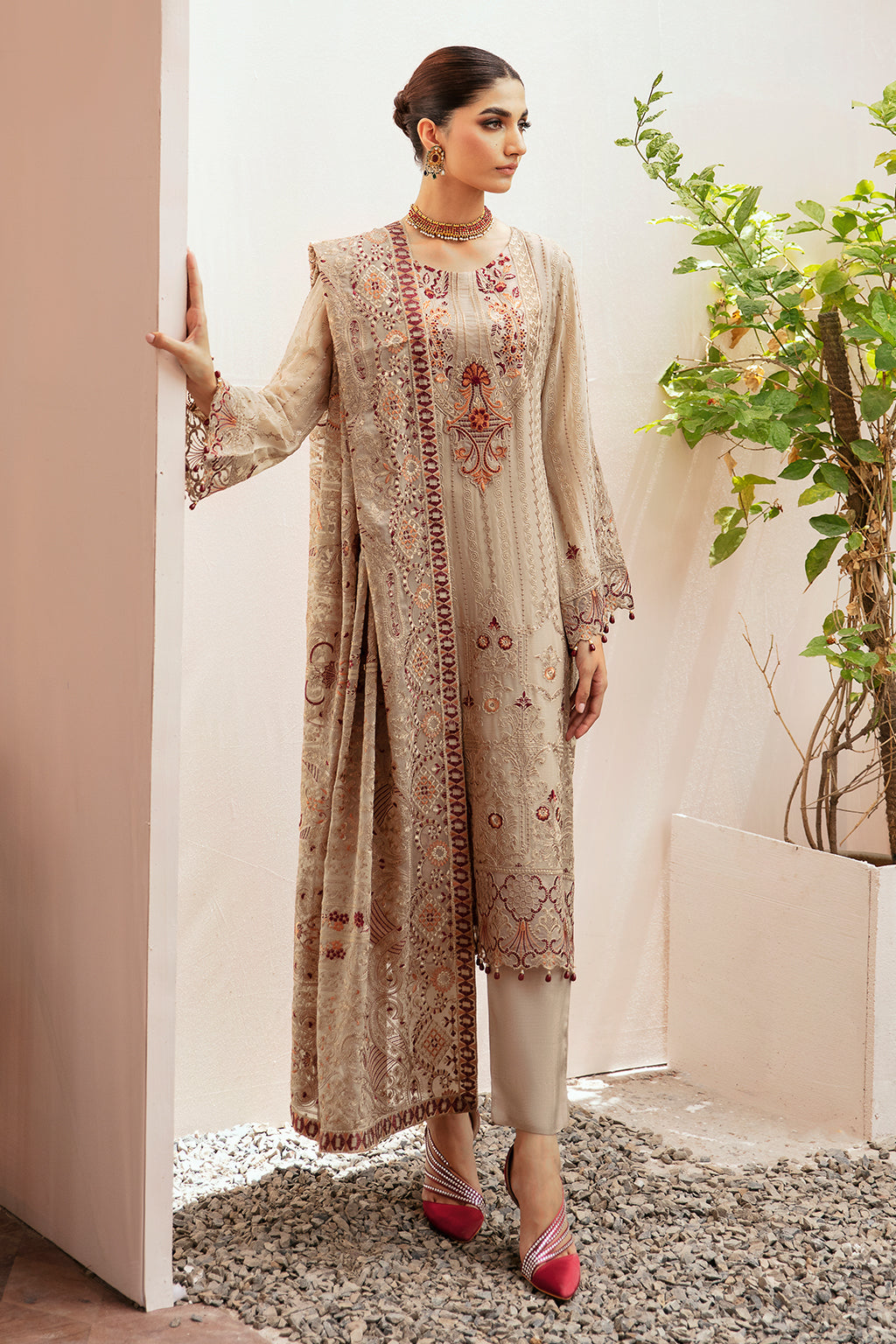 Ramsha | Weightless Chiffon 24 | K-206 - Official Ramsha stockist in UK - Sakeena London