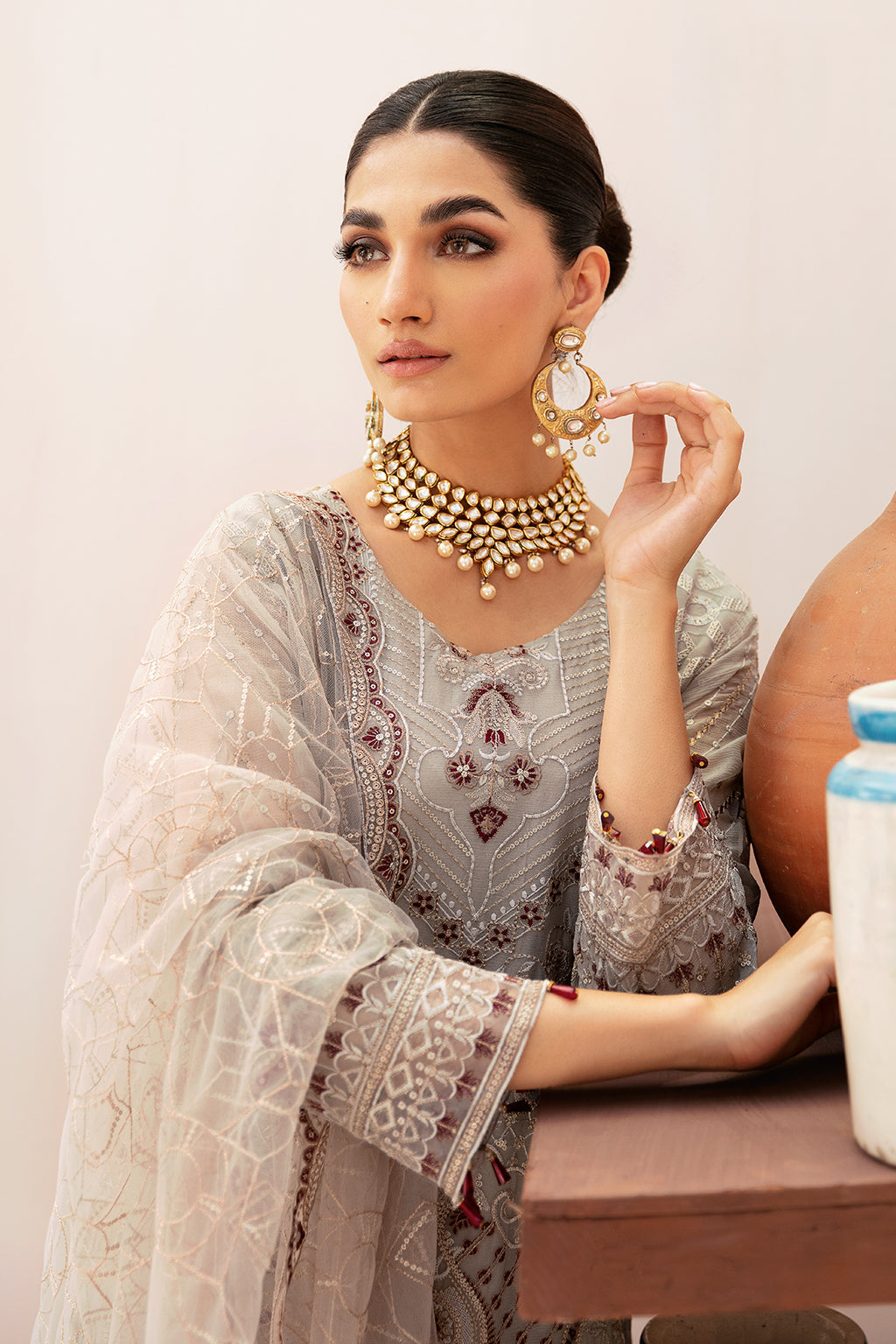 Ramsha | Weightless Chiffon 24 | K-208 - Official Ramsha stockist in UK - Sakeena London