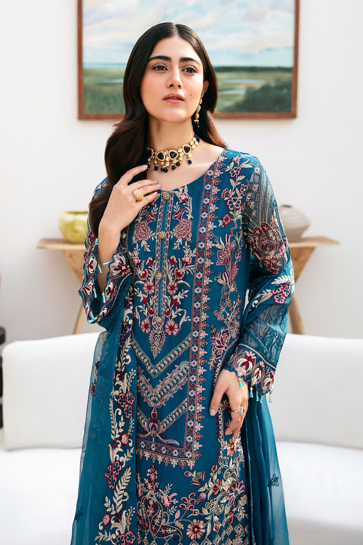Ramsha | Chevron Chiffon Collection | A-811 - Official Ramsha stockist in UK - Sakeena London