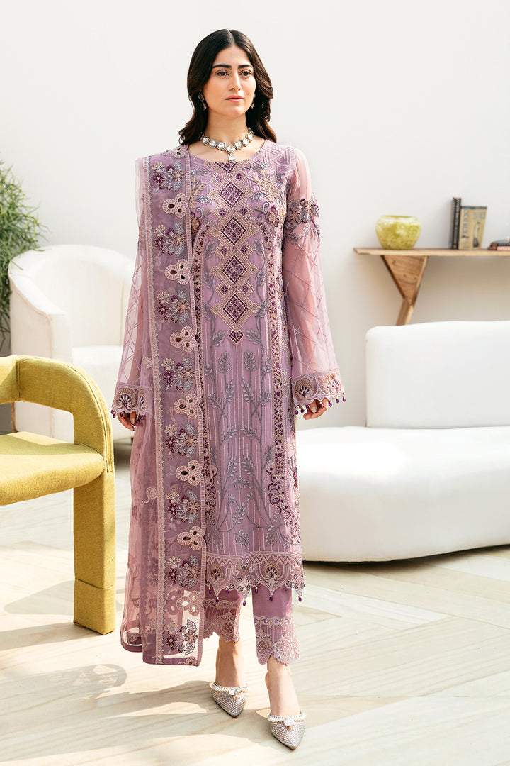 Ramsha | Chevron Chiffon Collection | A-801 - Official Ramsha stockist in UK - Sakeena London