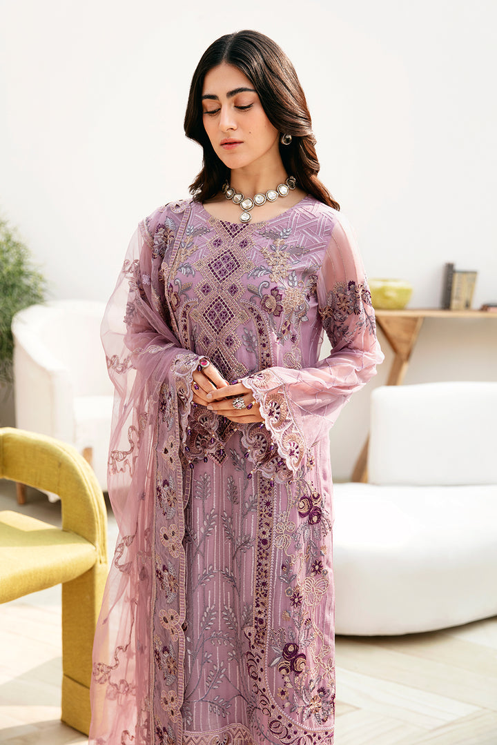 Ramsha | Chevron Chiffon Collection | A-801 - Official Ramsha stockist in UK - Sakeena London