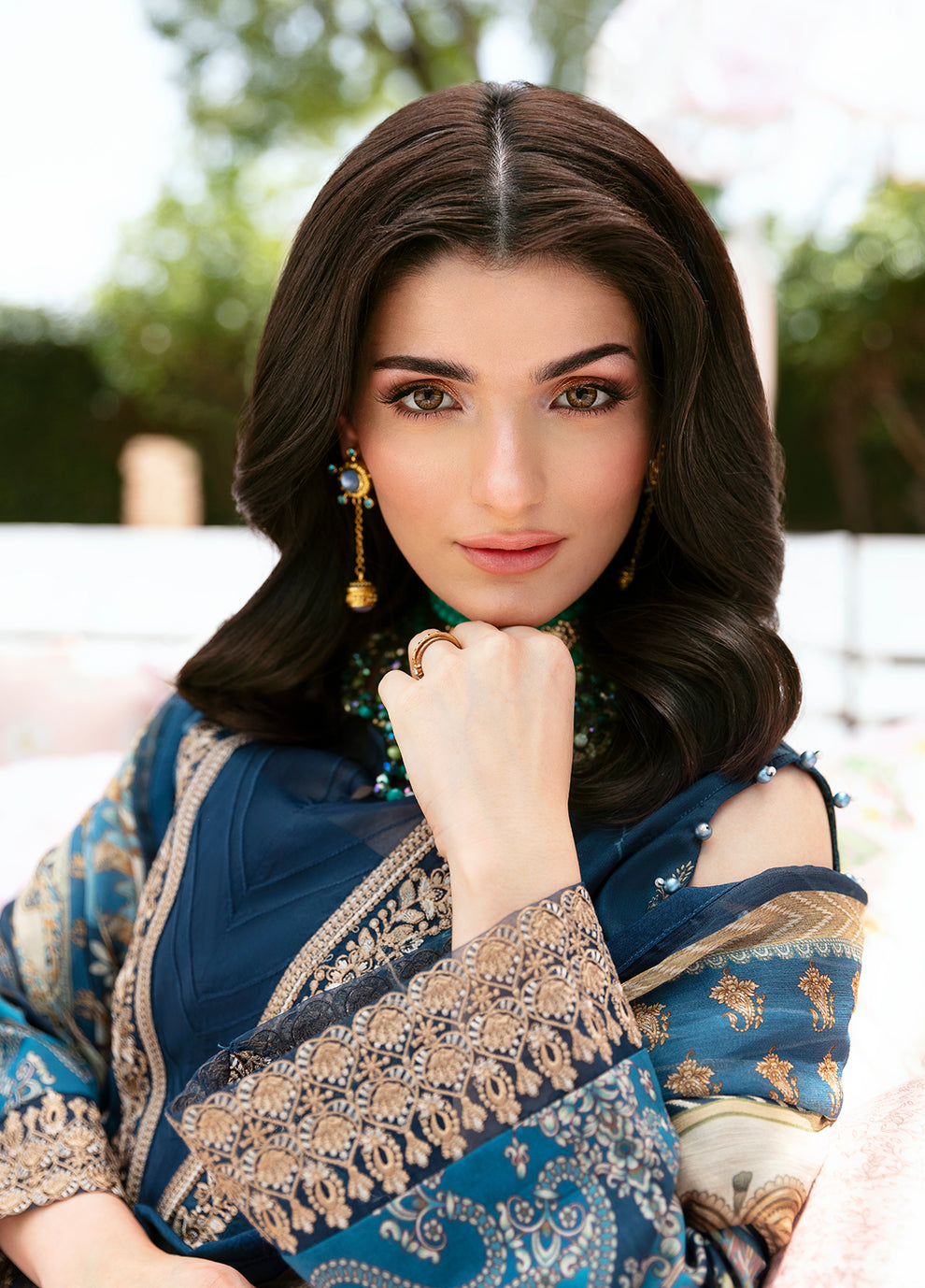 Gulaal | Summer Glow Lawn 24 | SYLVIYA (GL-L-24V3-01) - Official Gulaal stockist in UK - Sakeena London