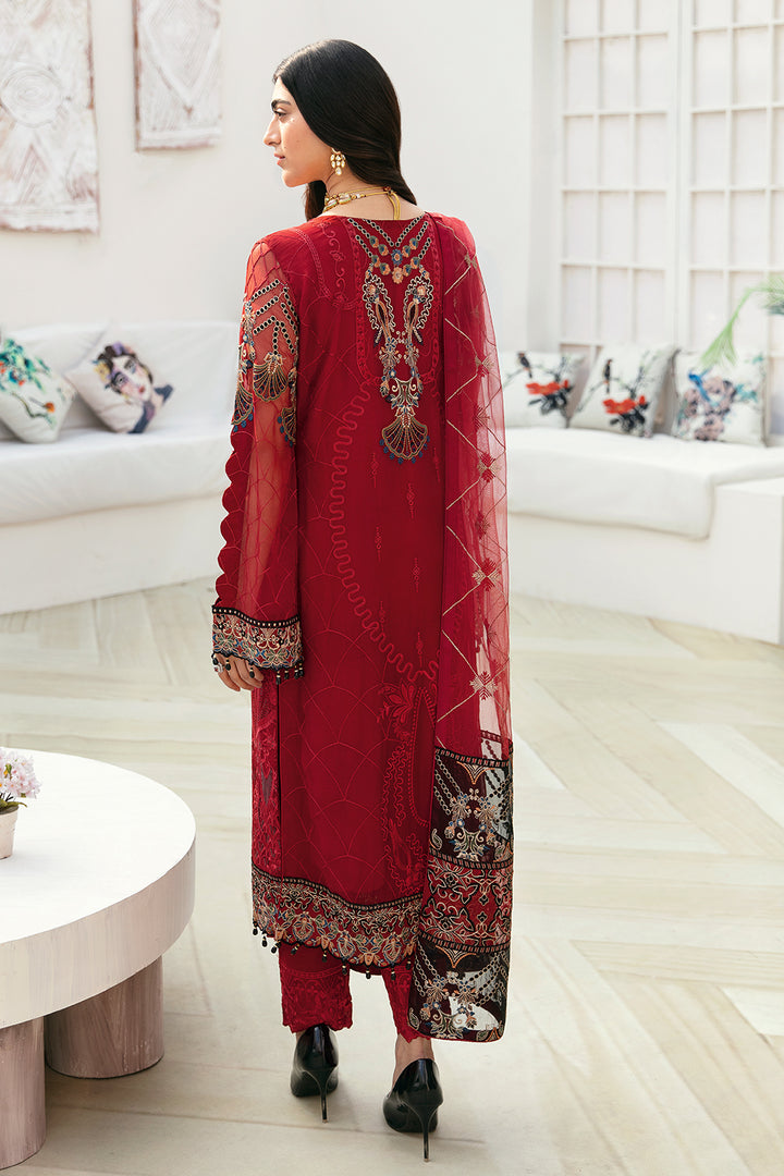 Ramsha | Chevron Chiffon Collection | A-803 - Official Ramsha stockist in UK - Sakeena London