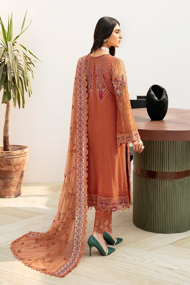 Ramsha | Chevron Chiffon Collection | A-810 - Official Ramsha stockist in UK - Sakeena London