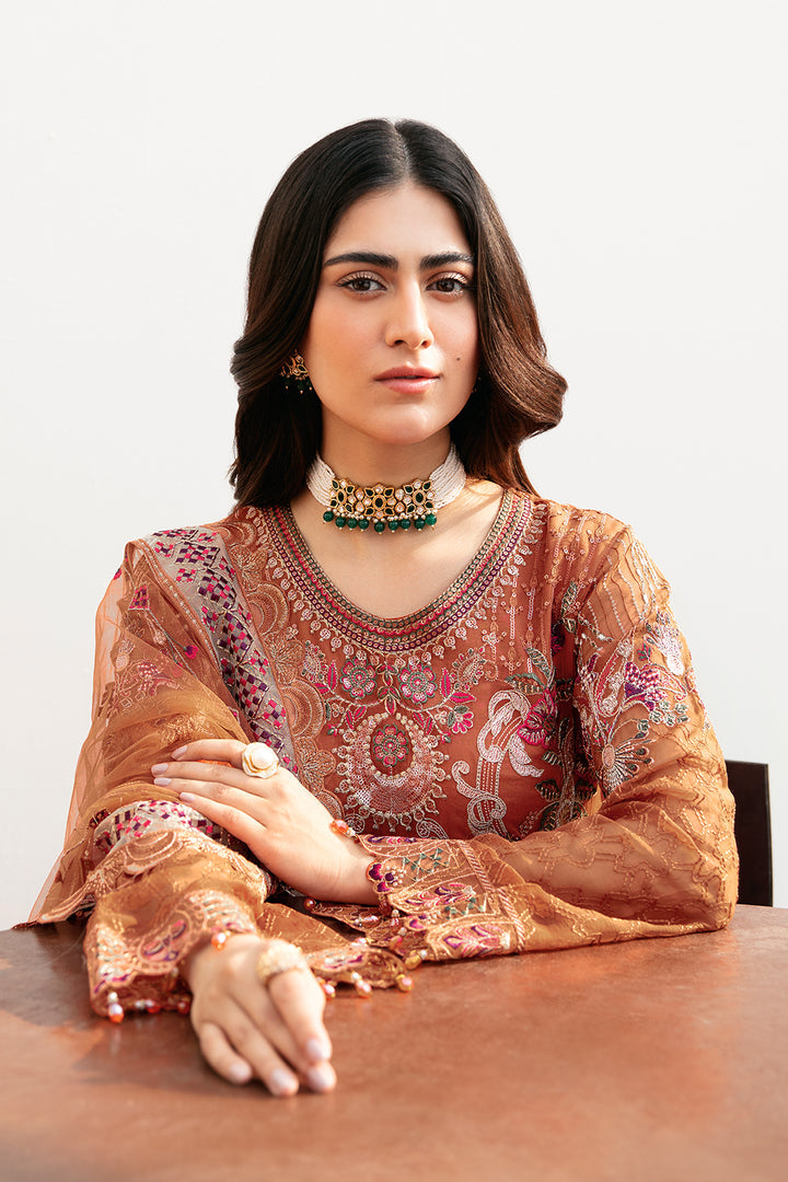 Ramsha | Chevron Chiffon Collection | A-810 - Official Ramsha stockist in UK - Sakeena London