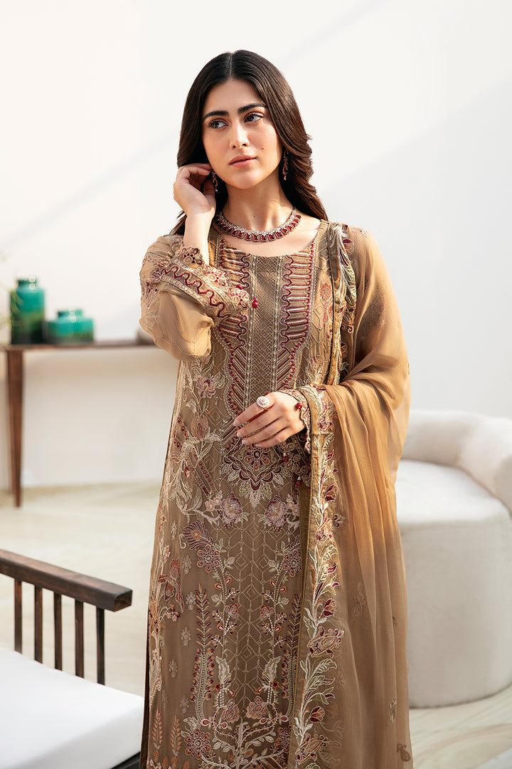 Ramsha | Chevron Chiffon Collection | A-812 - Official Ramsha stockist in UK - Sakeena London