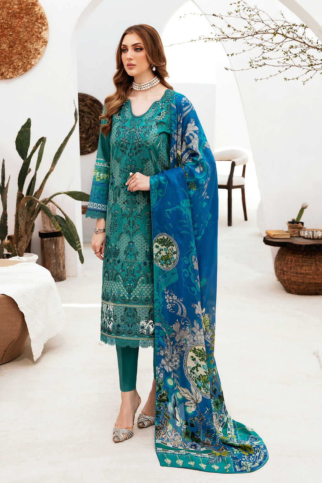 Ramsha | Ghazal Lawn 24 | G-206 - Official Ramsha stockist in UK - Sakeena London