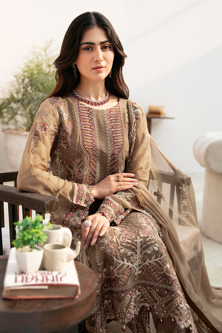 Ramsha | Chevron Chiffon Collection | A-812 - Official Ramsha stockist in UK - Sakeena London