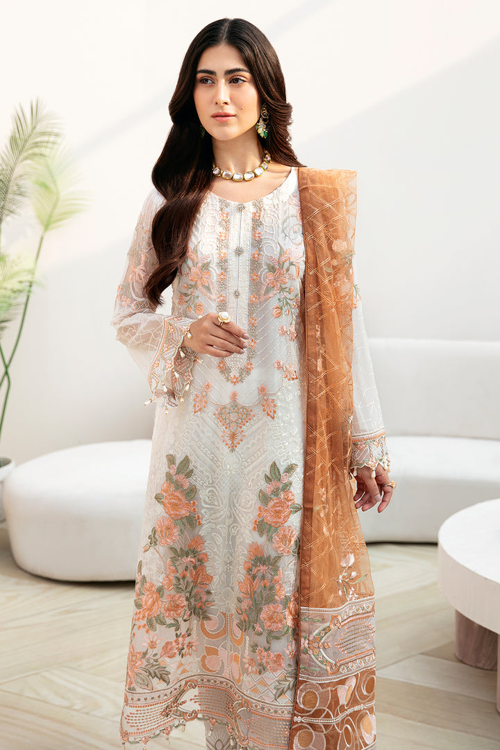 Ramsha | Chevron Chiffon Collection | A-808 - Official Ramsha stockist in UK - Sakeena London
