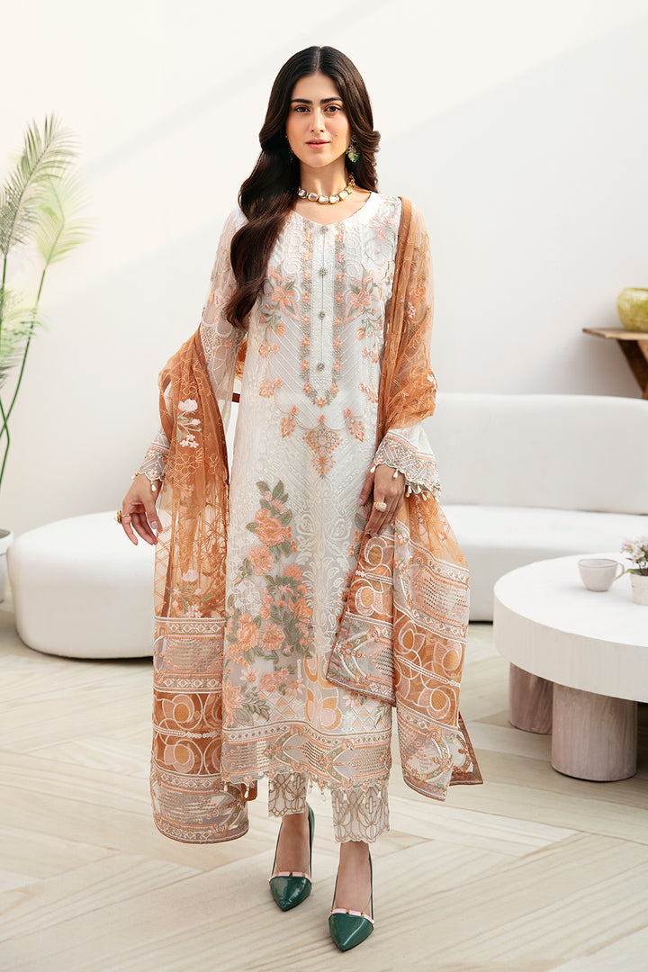 Ramsha | Chevron Chiffon Collection | A-808 - Official Ramsha stockist in UK - Sakeena London