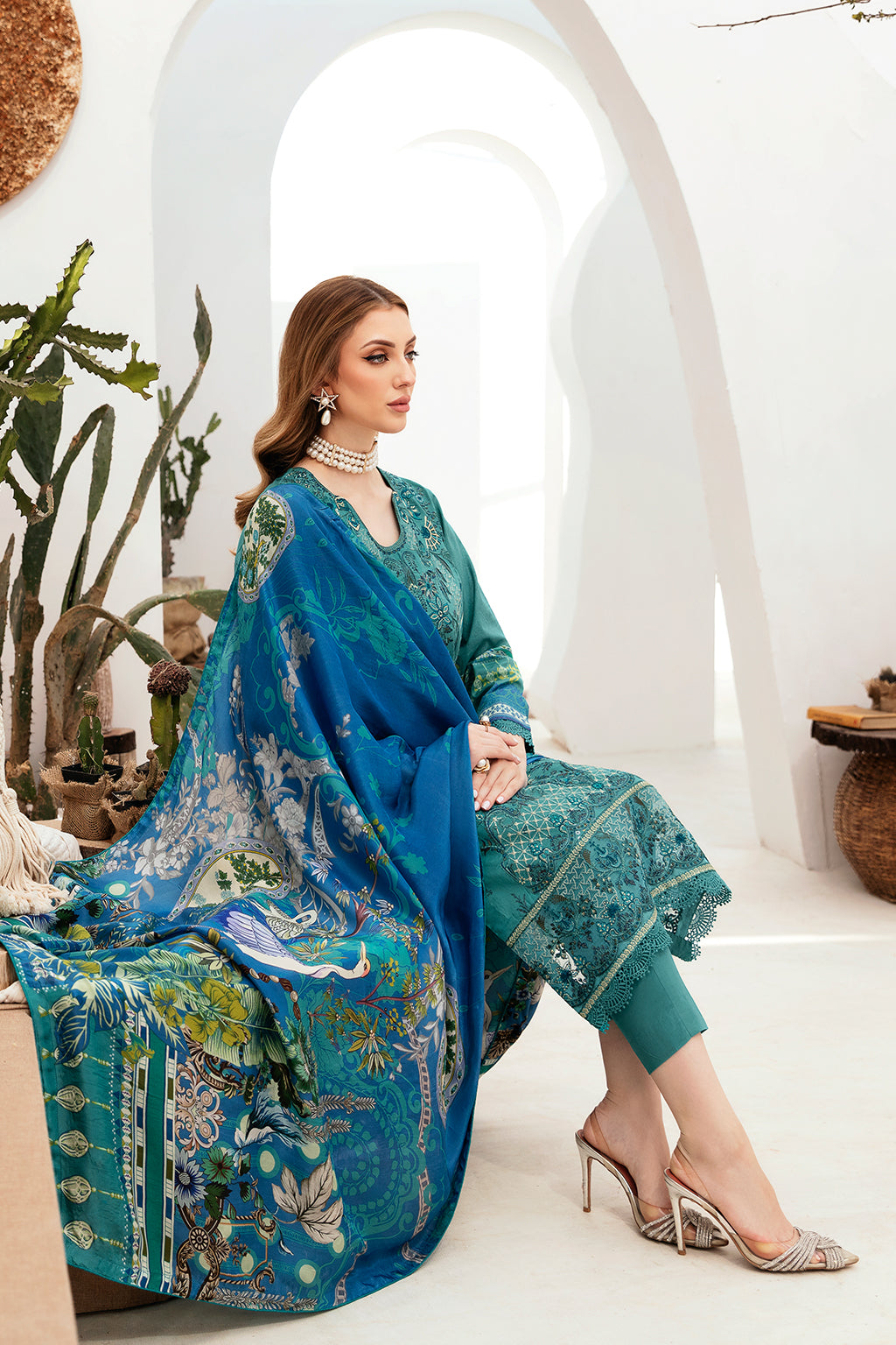 Ramsha | Ghazal Lawn 24 | G-206 - Official Ramsha stockist in UK - Sakeena London