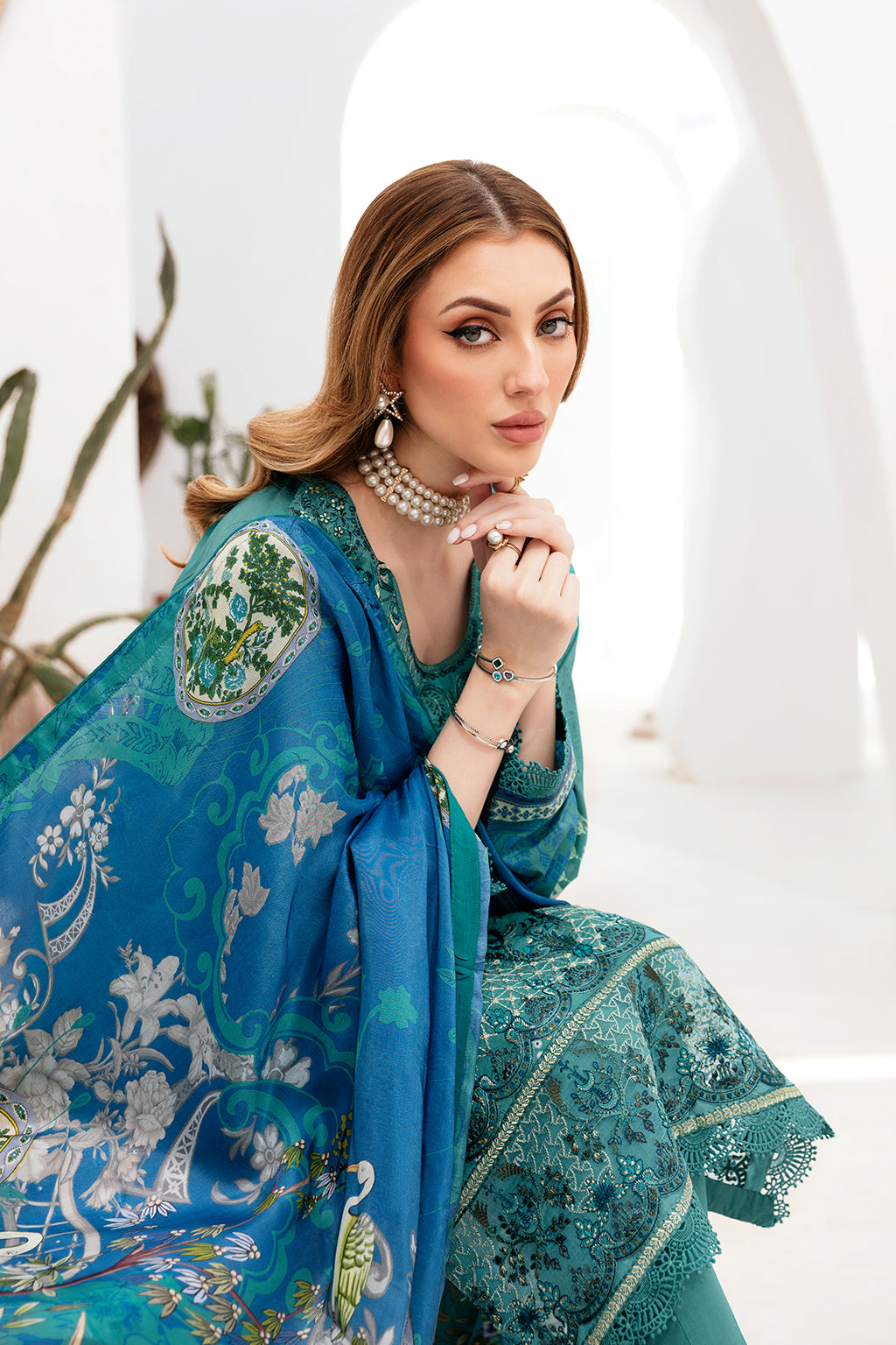 Ramsha | Ghazal Lawn 24 | G-206 - Official Ramsha stockist in UK - Sakeena London