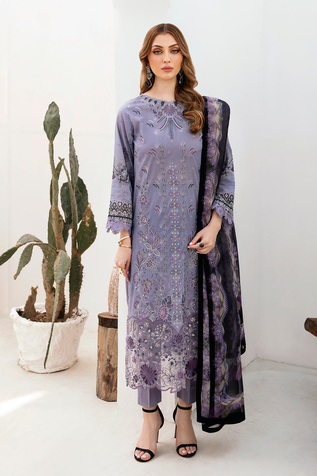 Ramsha | Ghazal Lawn 24 | G-202 - Official Ramsha stockist in UK - Sakeena London