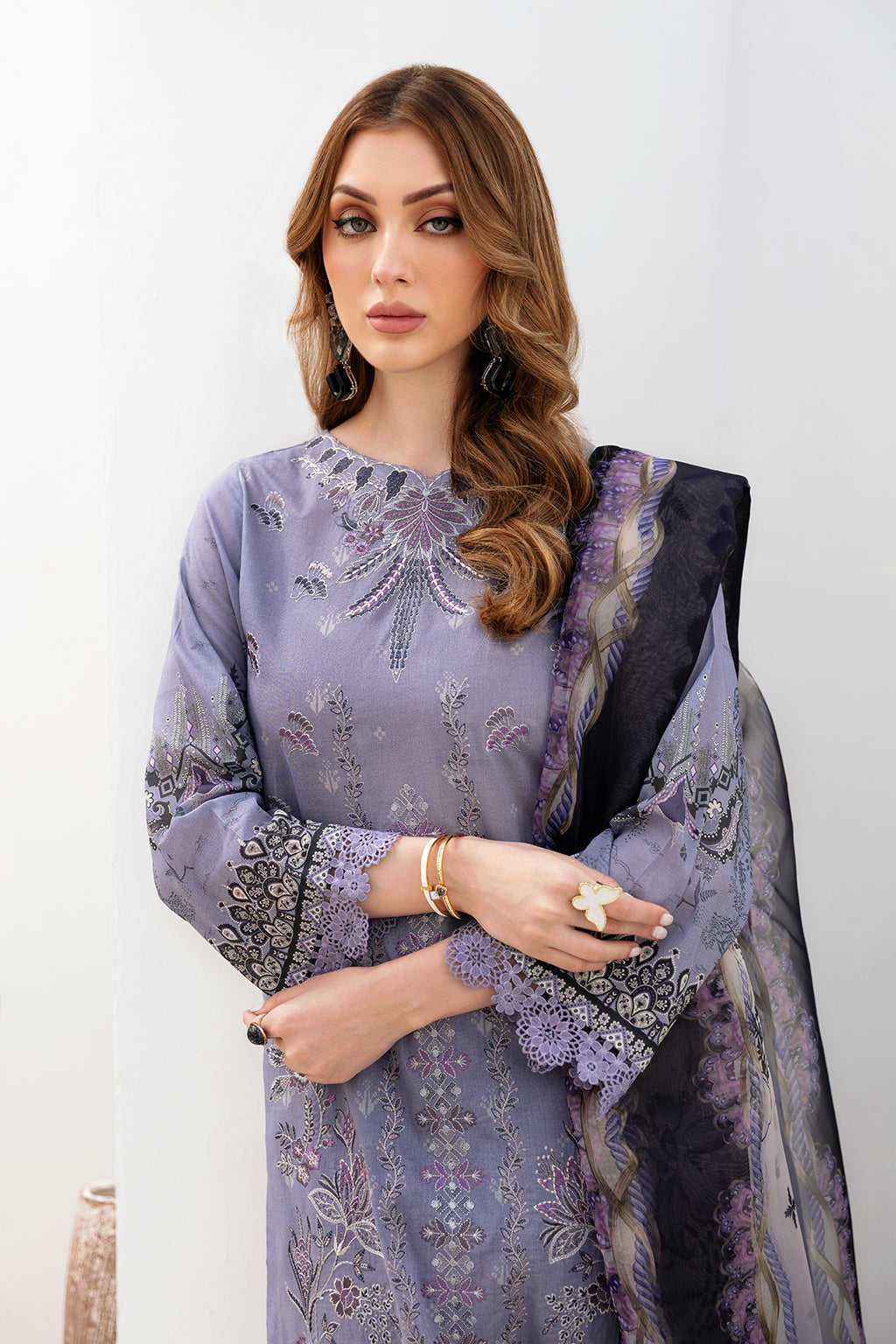 Ramsha | Ghazal Lawn 24 | G-202 - Official Ramsha stockist in UK - Sakeena London