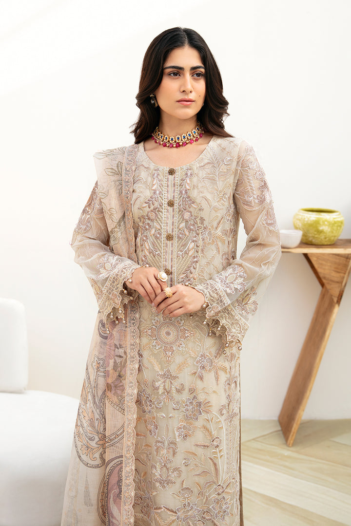 Ramsha | Chevron Chiffon Collection | A-802 - Official Ramsha stockist in UK - Sakeena London