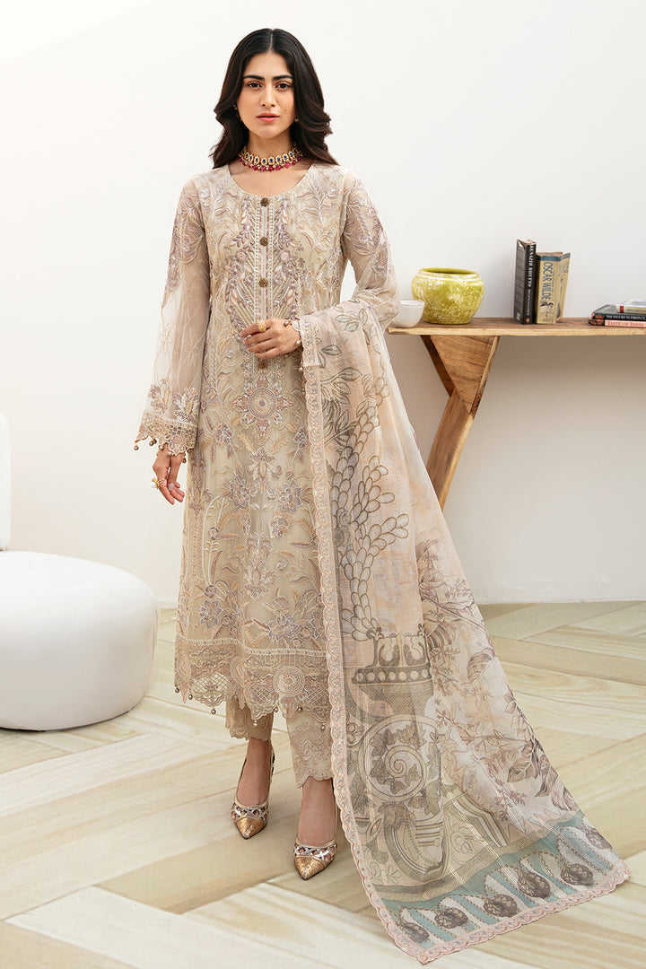 Ramsha | Chevron Chiffon Collection | A-802 - Official Ramsha stockist in UK - Sakeena London
