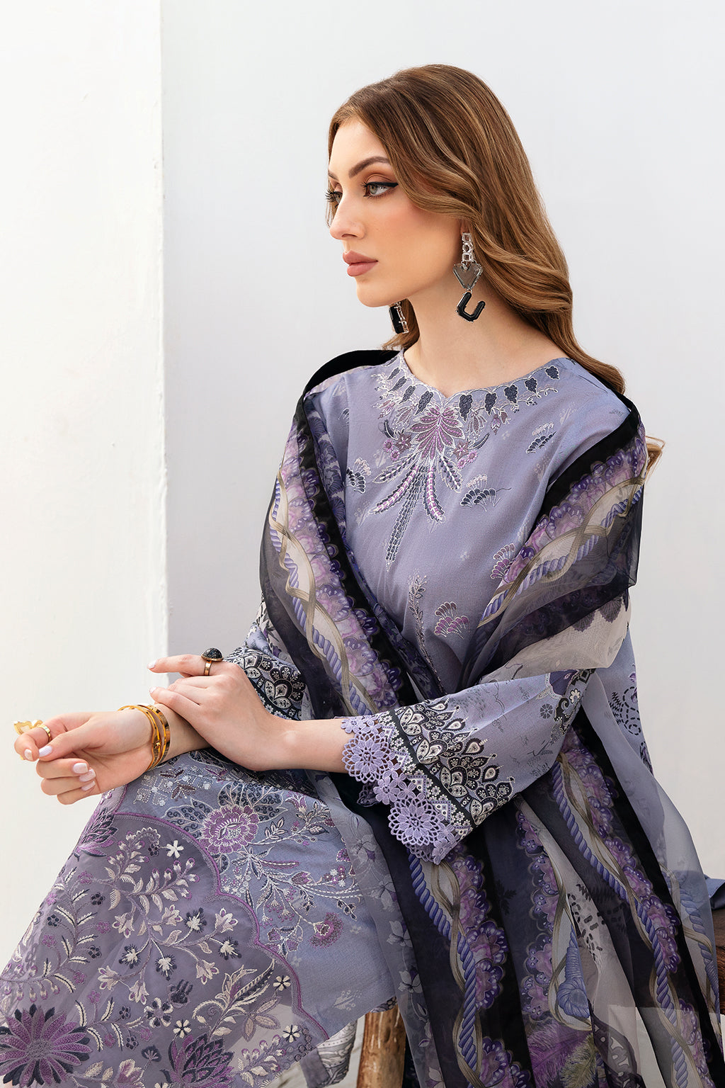 Ramsha | Ghazal Lawn 24 | G-202 - Official Ramsha stockist in UK - Sakeena London