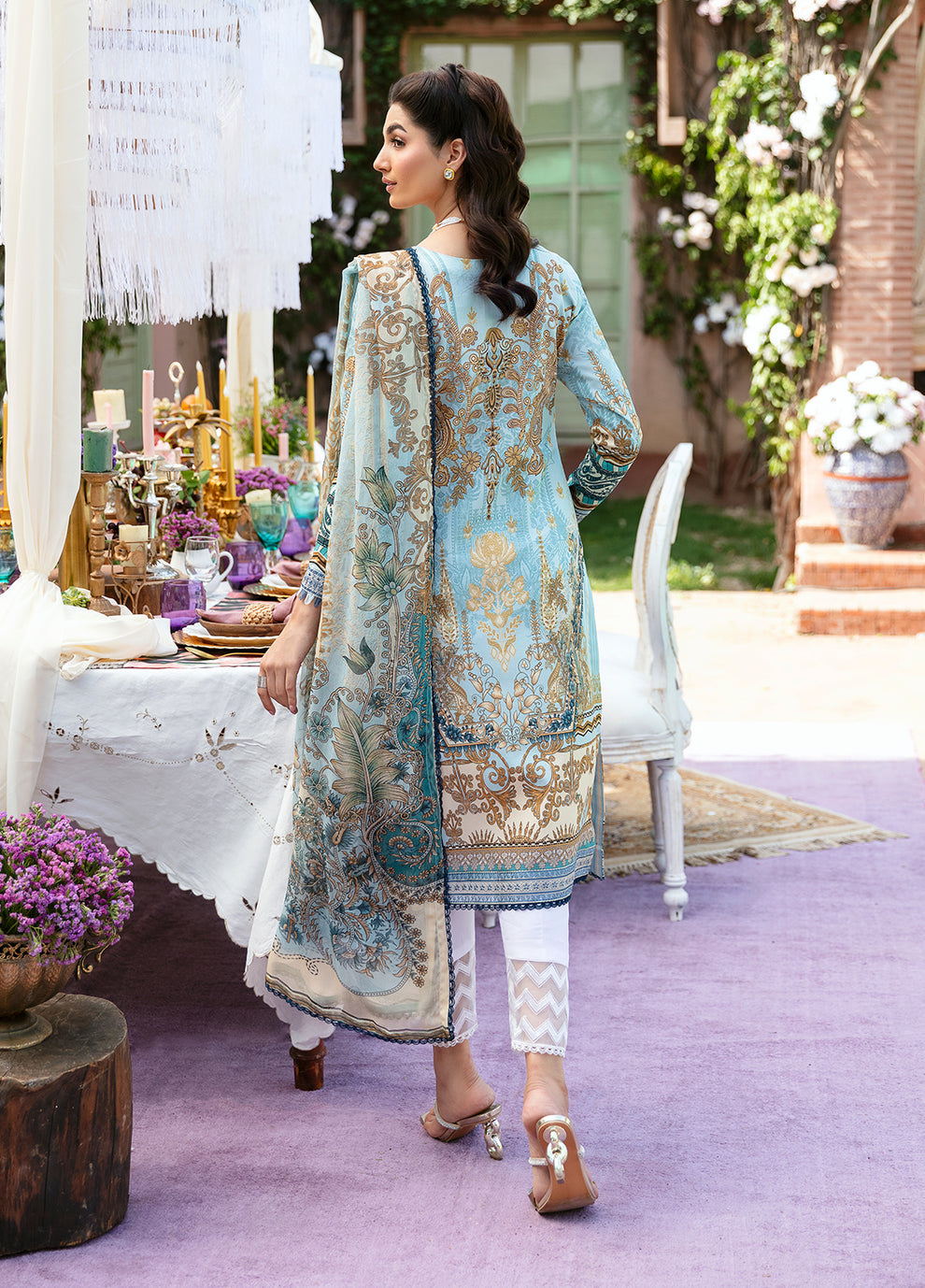 Gulaal | Summer Glow Lawn 24 | AMAYRAH (GL-L-24V3-02) - Official Gulaal stockist in UK - Sakeena London