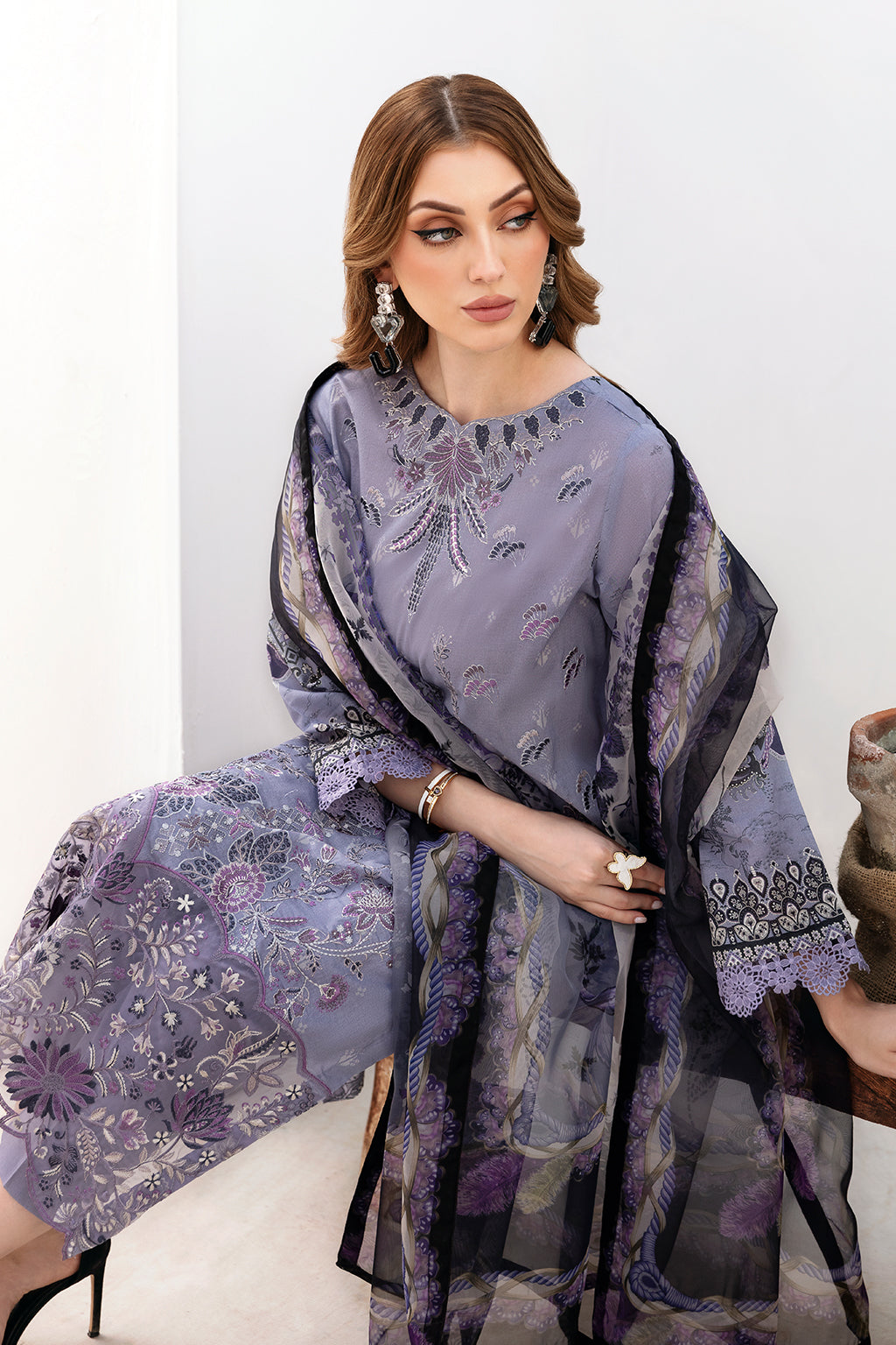 Ramsha | Ghazal Lawn 24 | G-202 - Official Ramsha stockist in UK - Sakeena London