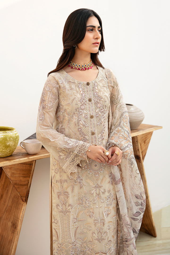 Ramsha | Chevron Chiffon Collection | A-802 - Official Ramsha stockist in UK - Sakeena London