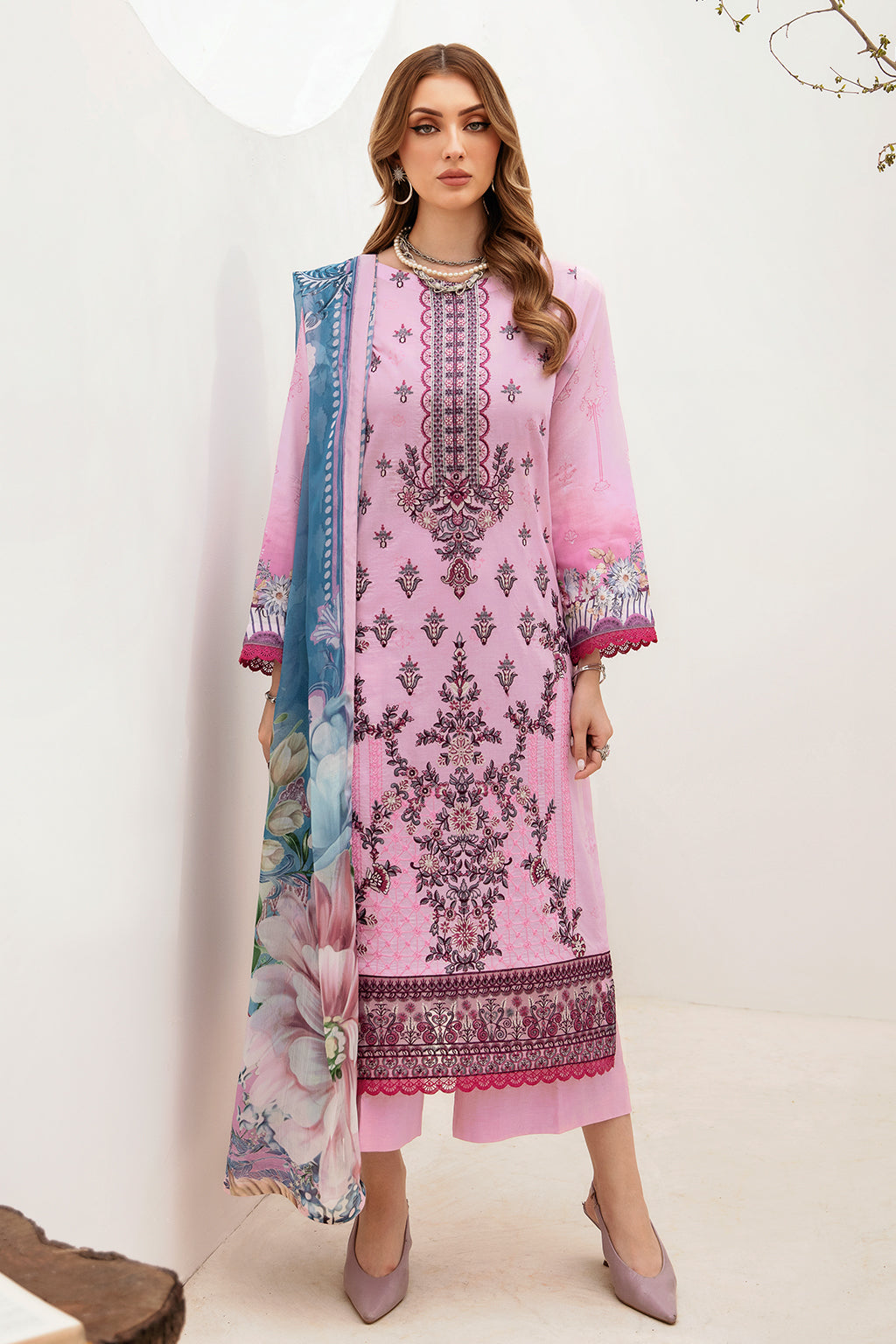 Ramsha | Ghazal Lawn 24 | G-212 - Official Ramsha stockist in UK - Sakeena London