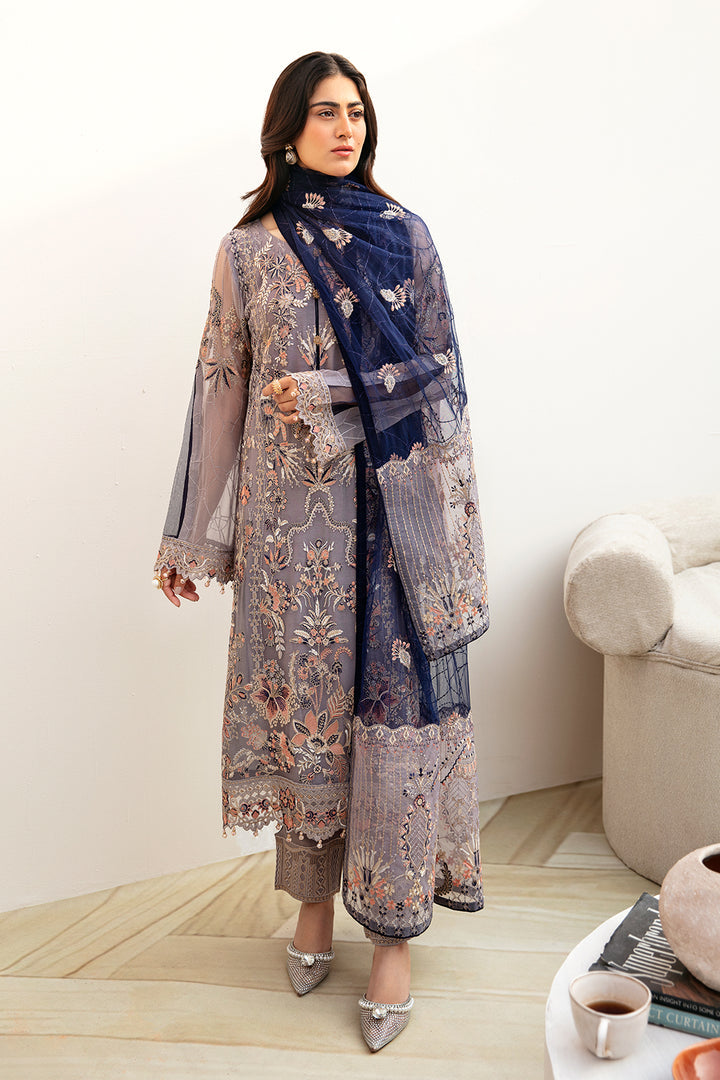 Ramsha | Chevron Chiffon Collection | A-809 - Official Ramsha stockist in UK - Sakeena London