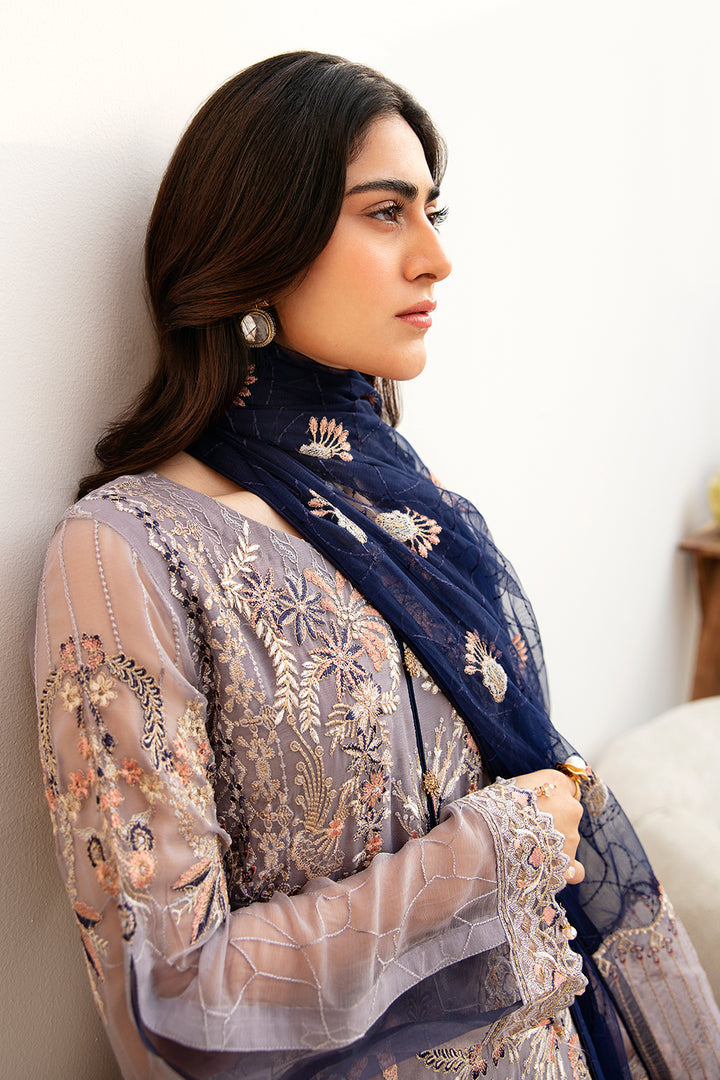 Ramsha | Chevron Chiffon Collection | A-809 - Official Ramsha stockist in UK - Sakeena London