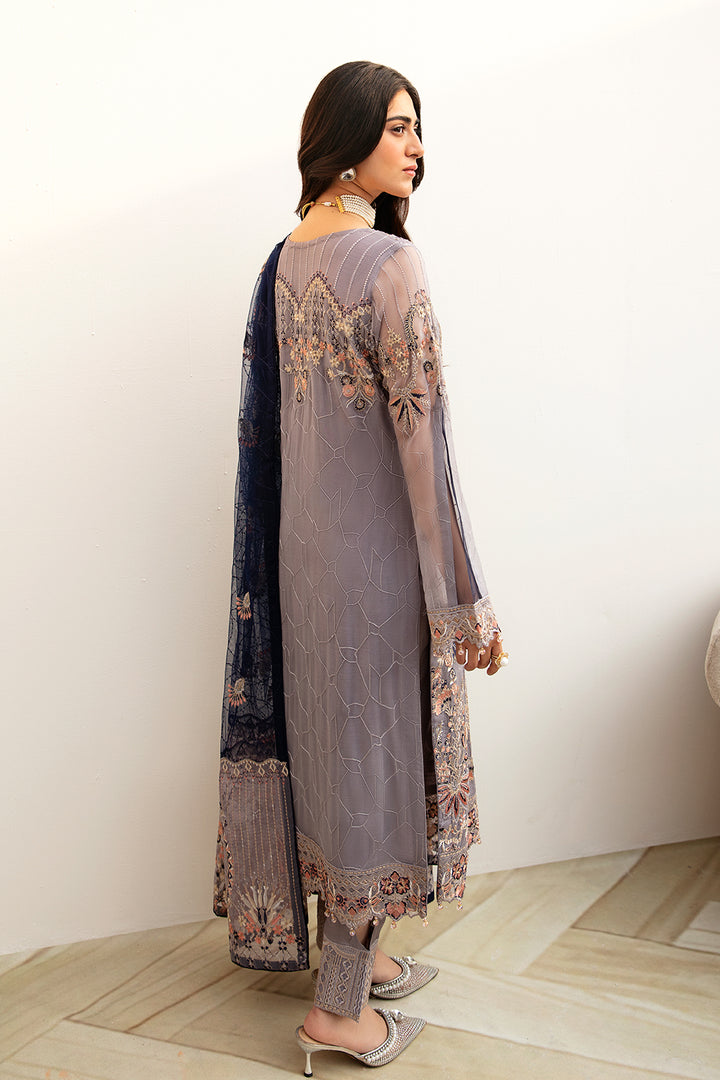 Ramsha | Chevron Chiffon Collection | A-809 - Official Ramsha stockist in UK - Sakeena London