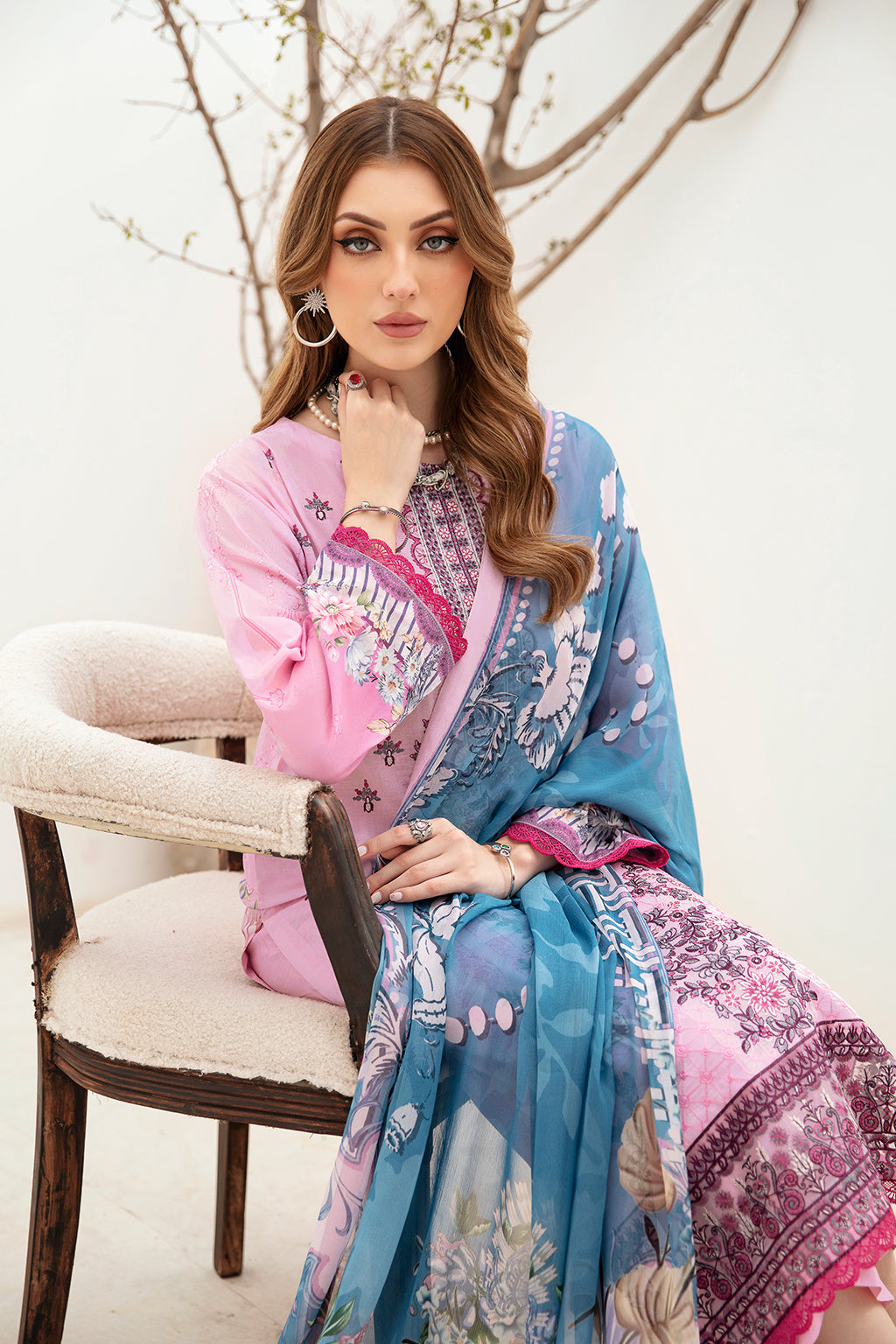 Ramsha | Ghazal Lawn 24 | G-212 - Official Ramsha stockist in UK - Sakeena London