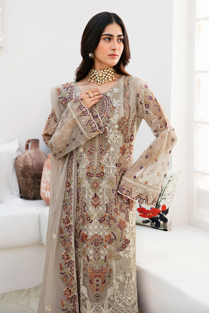 Ramsha | Chevron Chiffon Collection | A-806 - Official Ramsha stockist in UK - Sakeena London