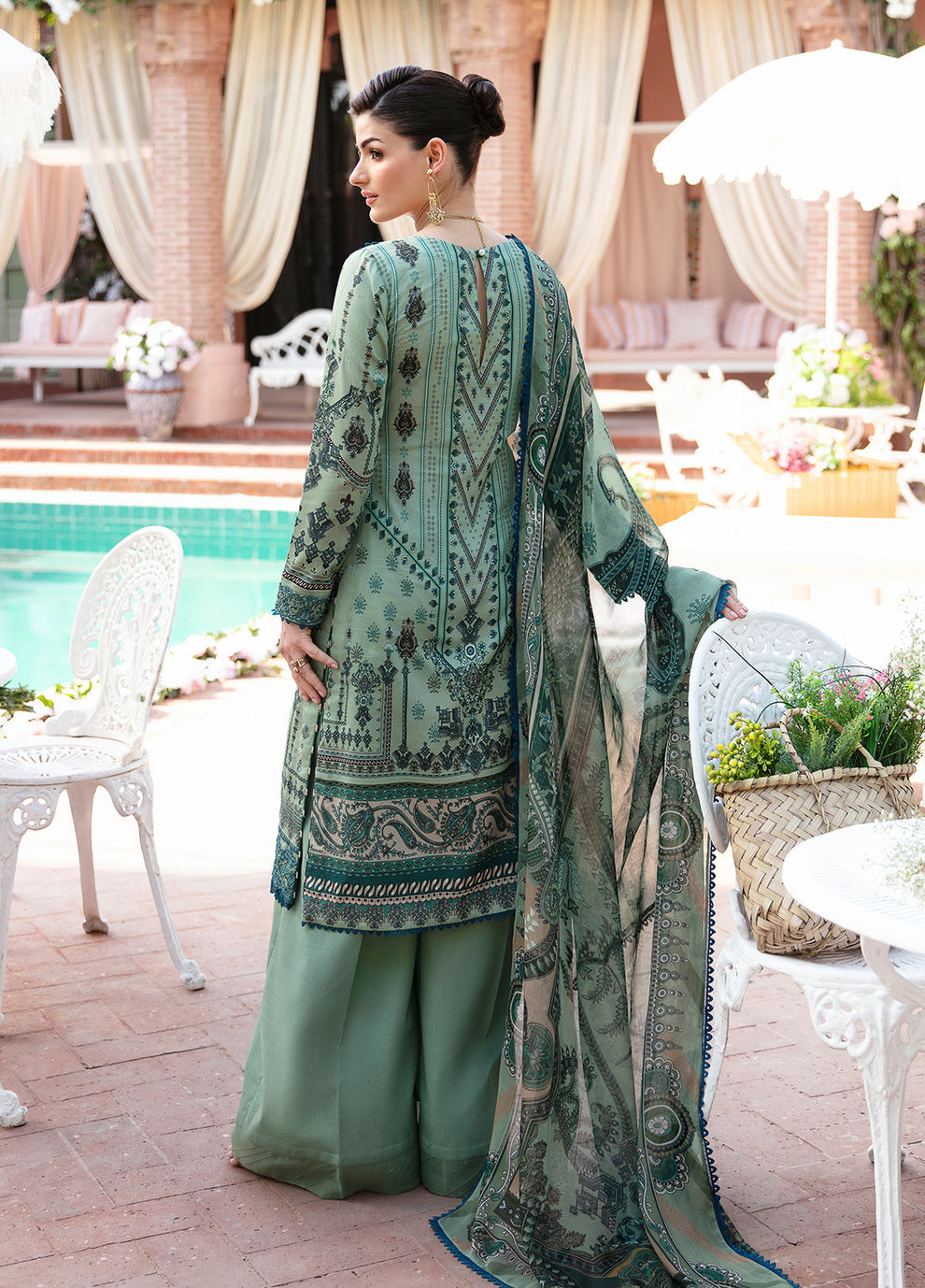 Gulaal | Summer Glow Lawn 24 | ANADIYA (GL-L-24V3-05) - Official Gulaal stockist in UK - Sakeena London