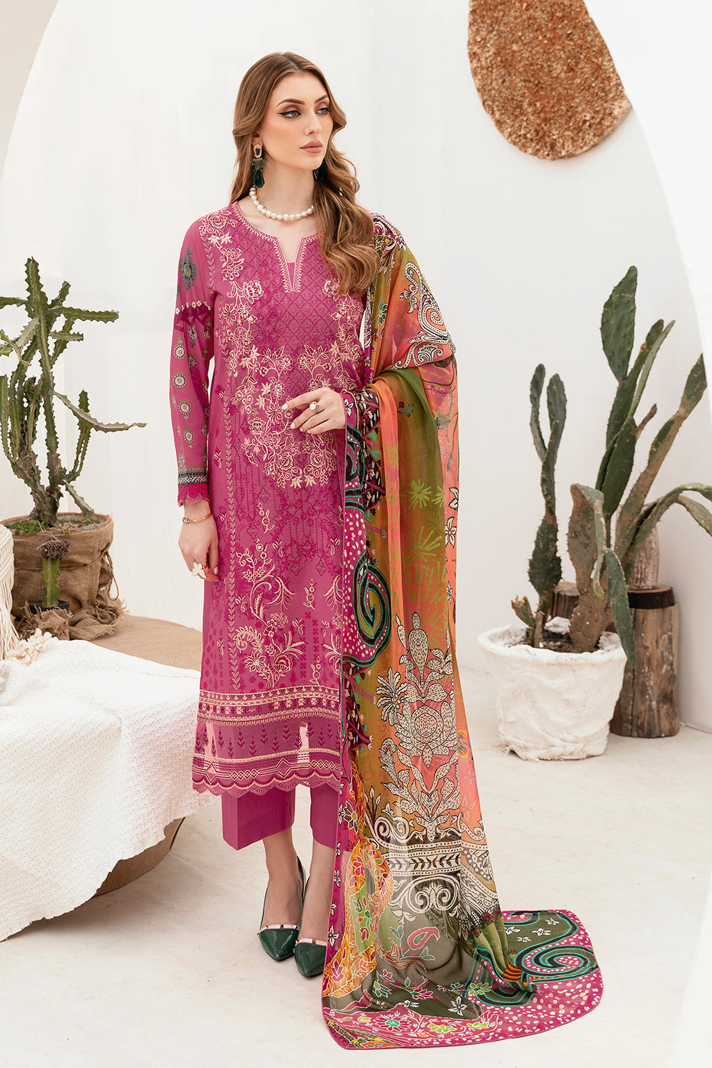 Ramsha | Ghazal Lawn 24 | G-208 - Official Ramsha stockist in UK - Sakeena London