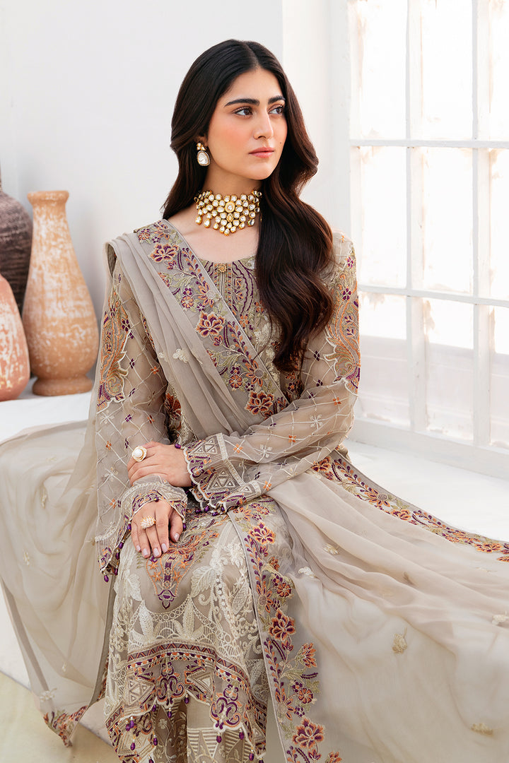 Ramsha | Chevron Chiffon Collection | A-806 - Official Ramsha stockist in UK - Sakeena London
