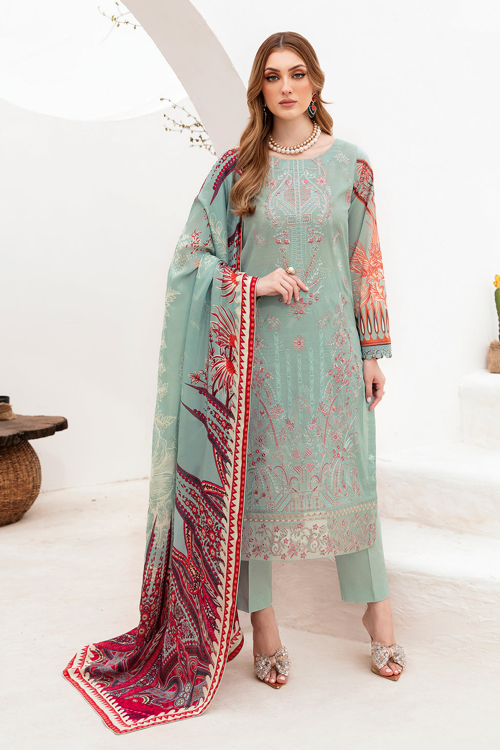 Ramsha | Ghazal Lawn 24 | G-209 - Official Ramsha stockist in UK - Sakeena London