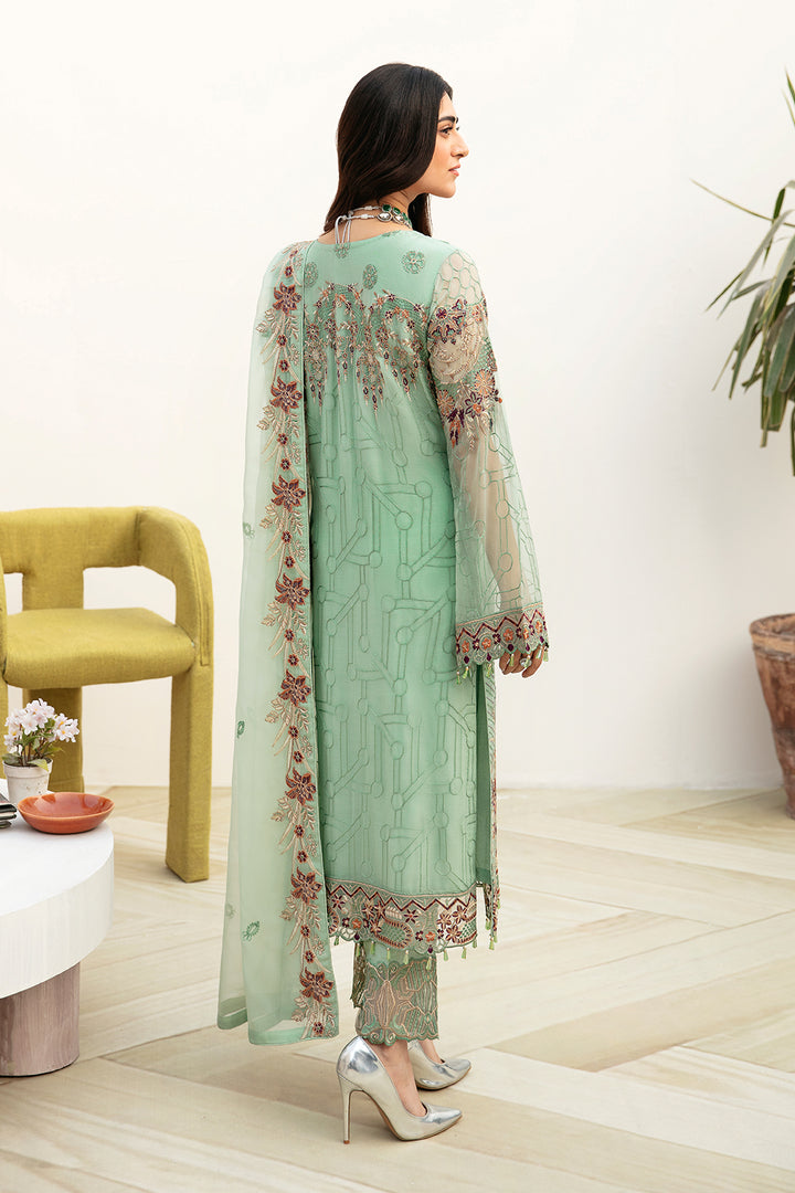 Ramsha | Chevron Chiffon Collection | A-804 - Official Ramsha stockist in UK - Sakeena London