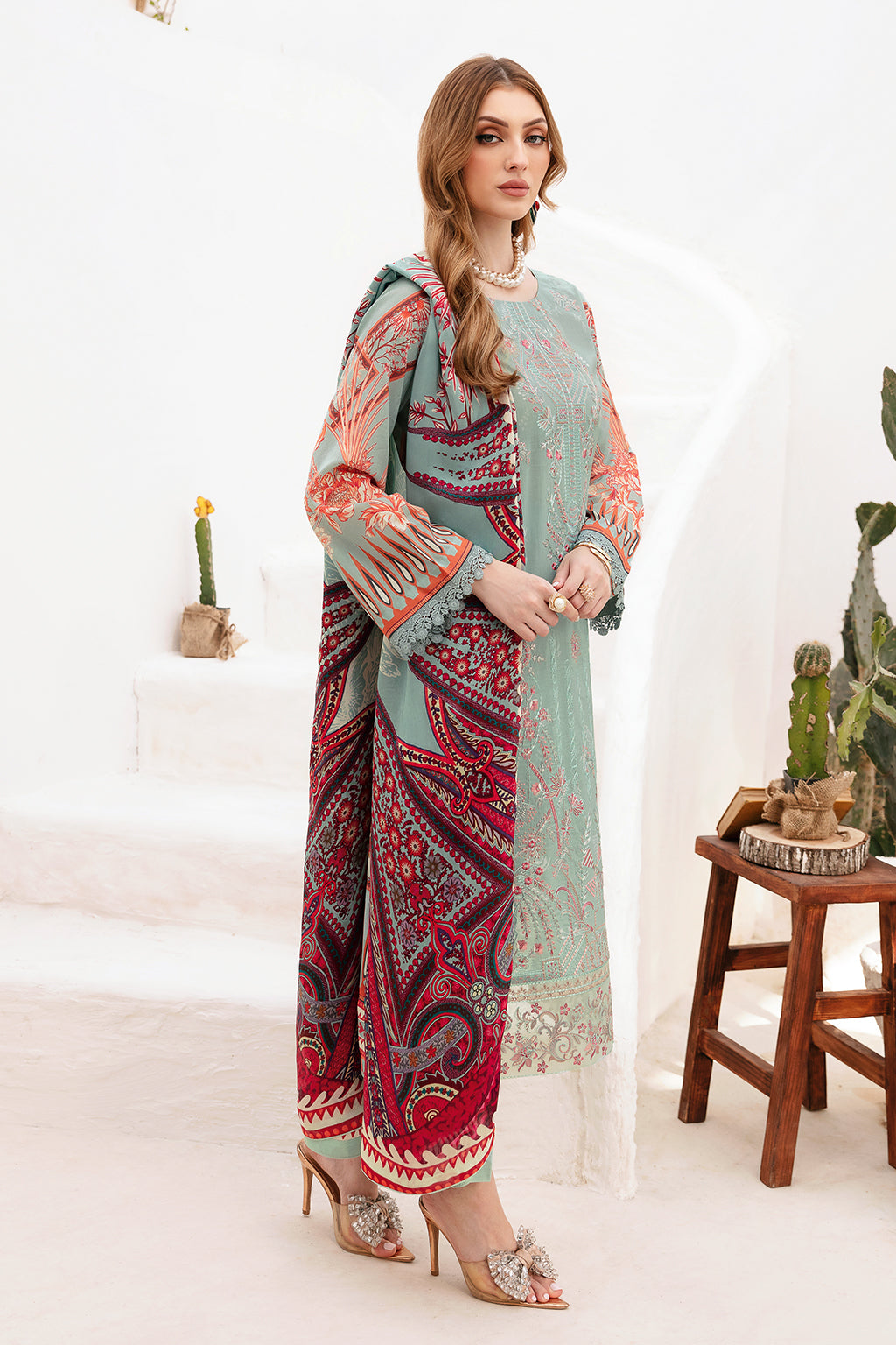 Ramsha | Ghazal Lawn 24 | G-209 - Official Ramsha stockist in UK - Sakeena London