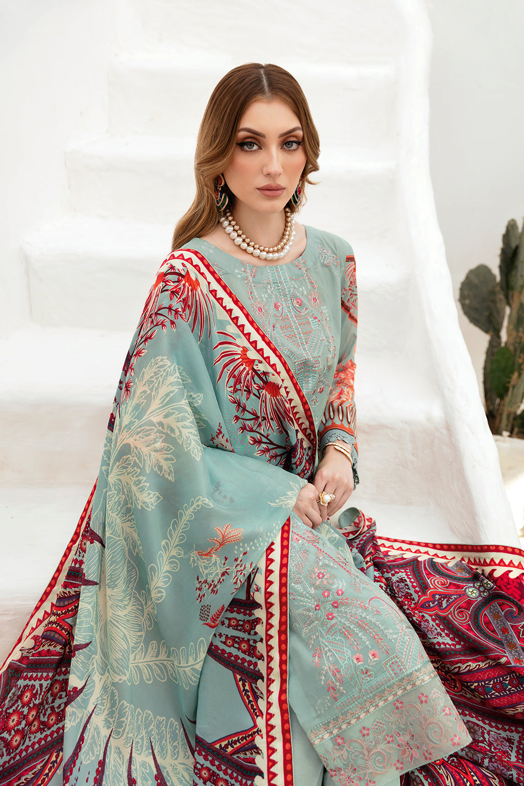Ramsha | Ghazal Lawn 24 | G-209 - Official Ramsha stockist in UK - Sakeena London