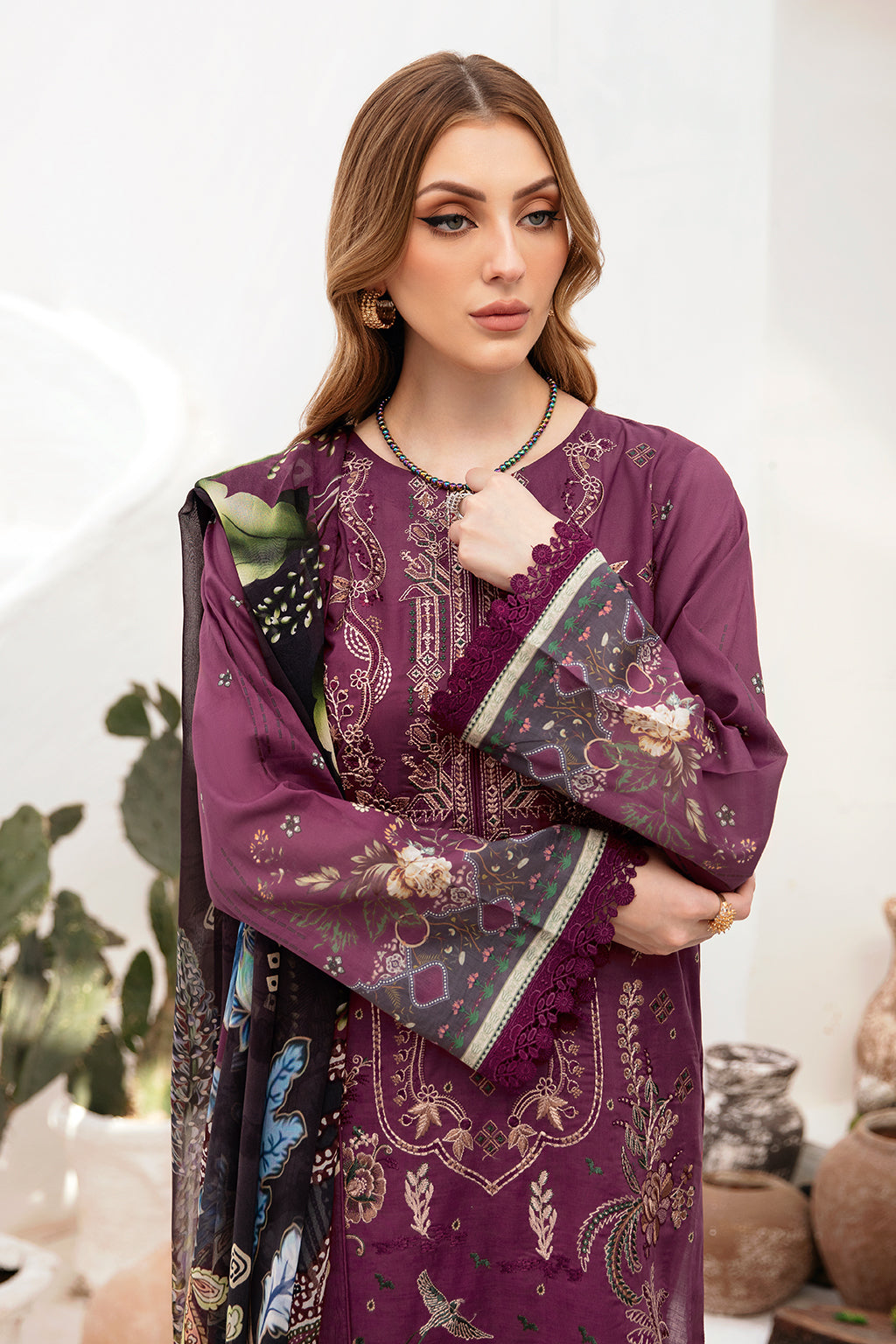 Ramsha | Ghazal Lawn 24 | G-205 - Official Ramsha stockist in UK - Sakeena London