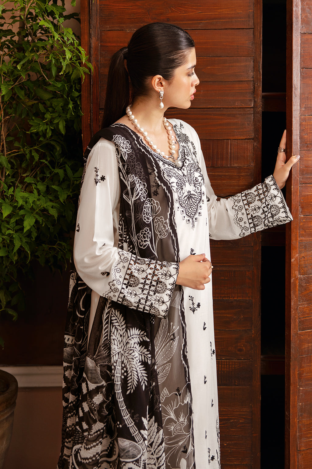 Afsanah | Essentials Lawn | DIVINE DREAM A-04 - Official Afsanah stockist in UK - Sakeena London