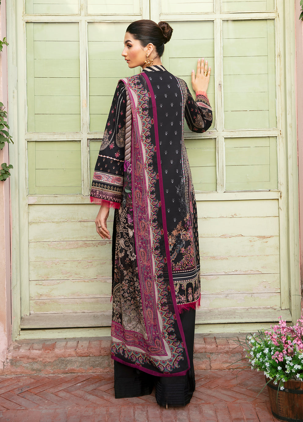Gulaal | Summer Glow Lawn 24 | ANDREA (GL-L-24V3-06) - Official Gulaal stockist in UK - Sakeena London