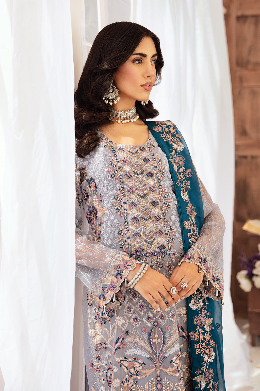 Ramsha | Weightless Chiffon 24 | F-2609 - Official Ramsha stockist in UK - Sakeena London