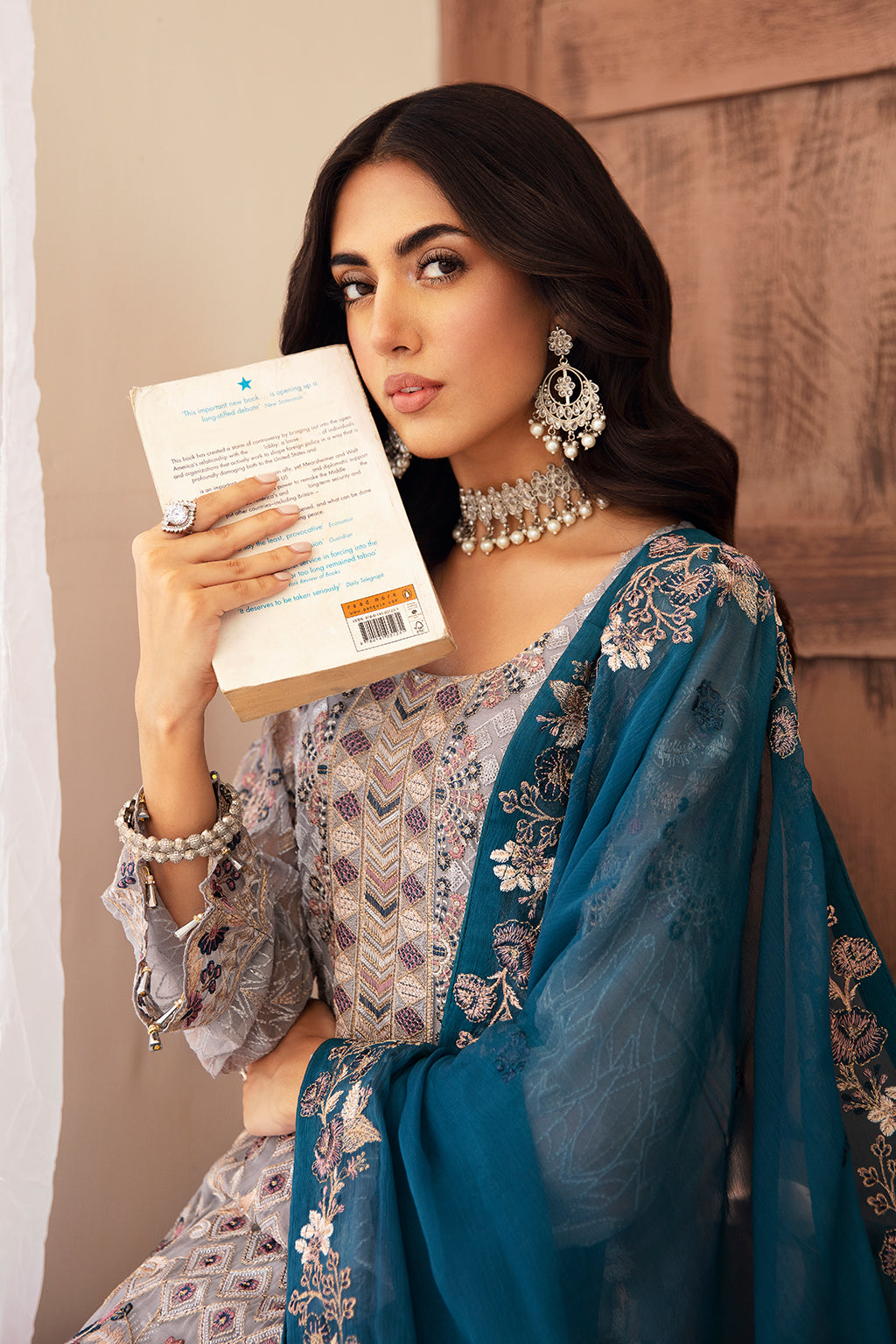 Ramsha | Weightless Chiffon 24 | F-2609 - Official Ramsha stockist in UK - Sakeena London