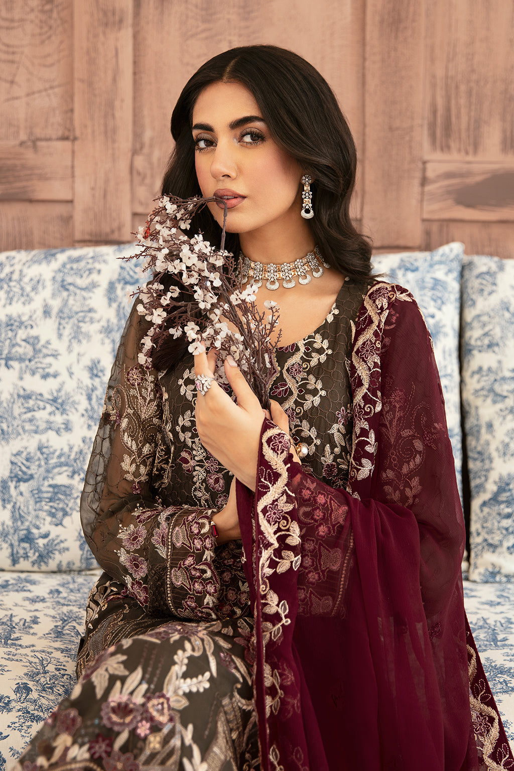 Ramsha | Weightless Chiffon 24 | F-2604 - Official Ramsha stockist in UK - Sakeena London