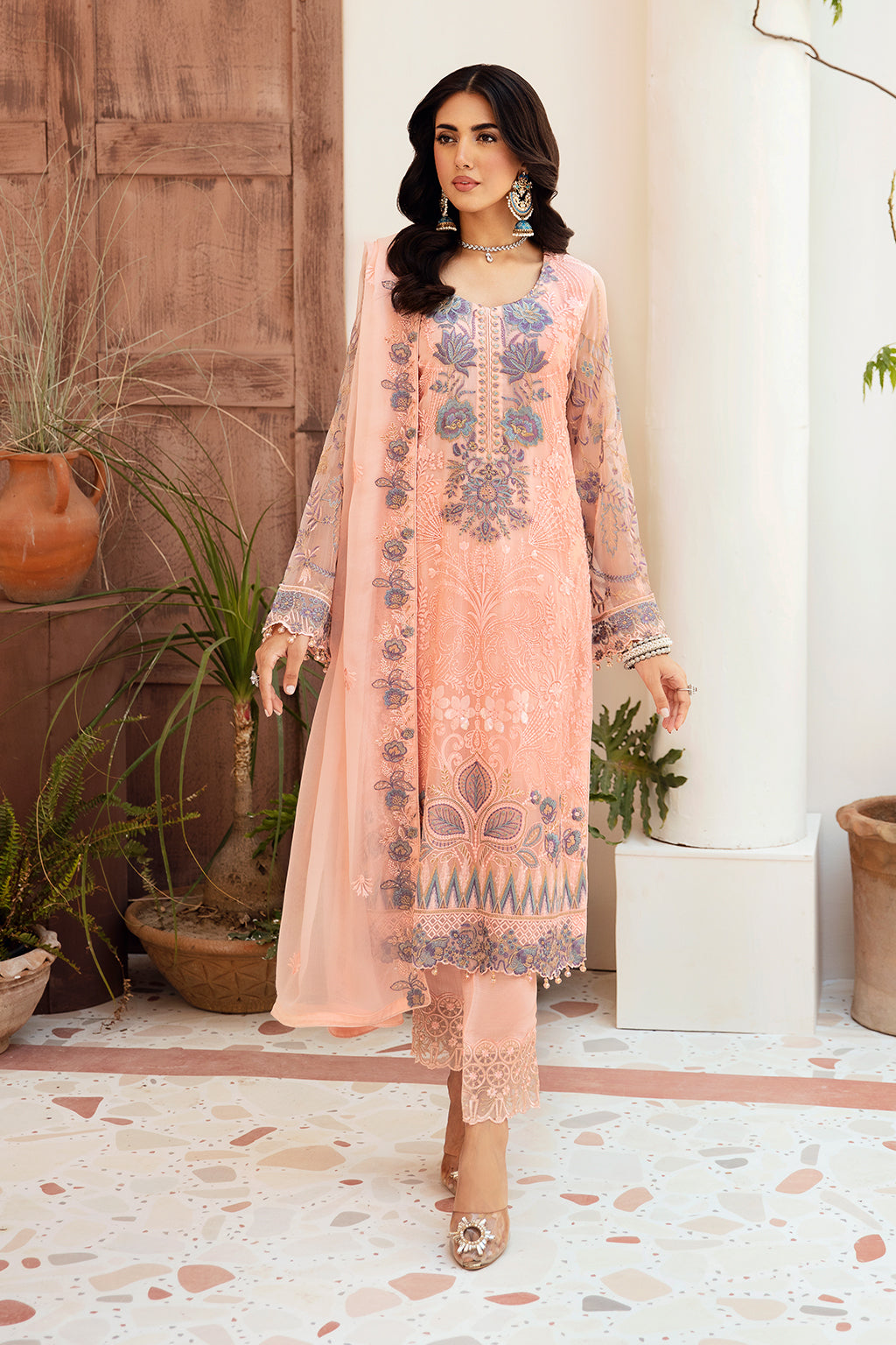 Ramsha | Weightless Chiffon 24 | F-2605 - Official Ramsha stockist in UK - Sakeena London