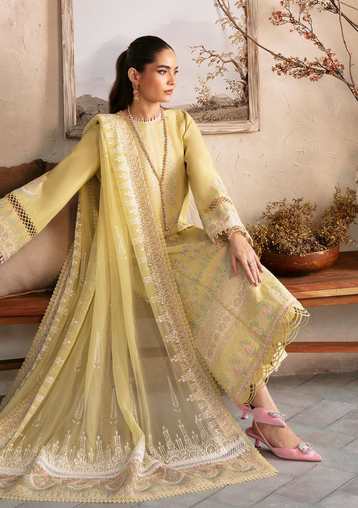 Lawn Collection - Afrozeh - Cascade - Luxury - D#02 - Lilana