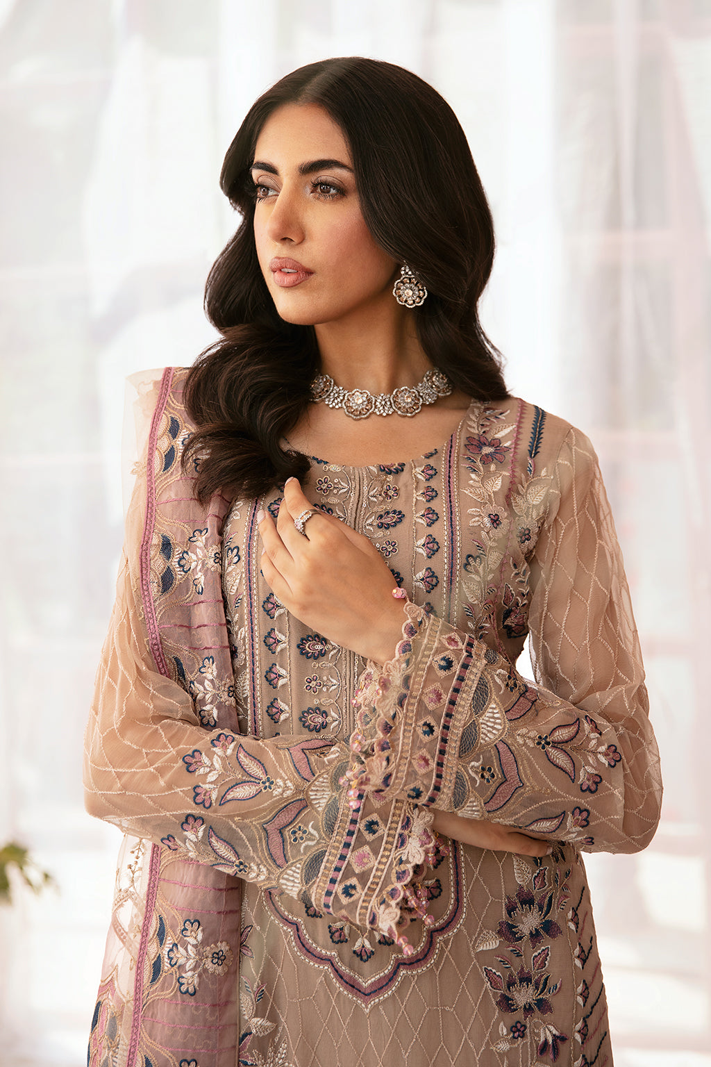 Ramsha | Weightless Chiffon 24 | F-2611 - Official Ramsha stockist in UK - Sakeena London